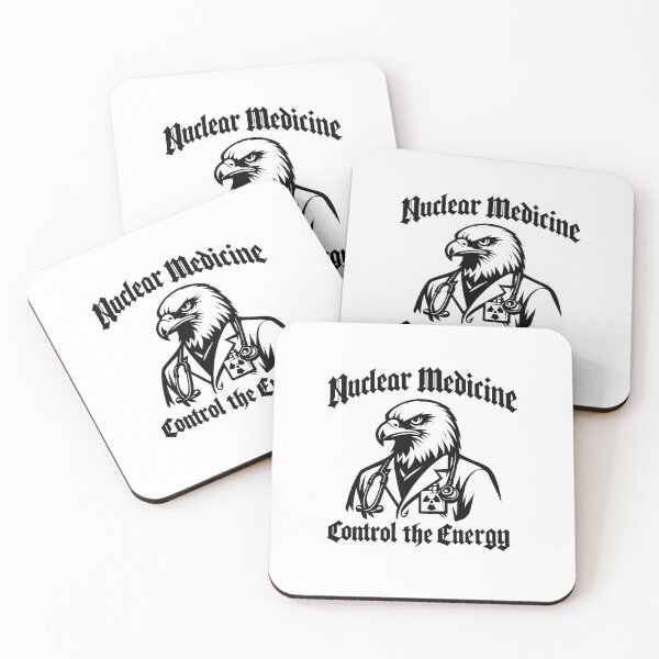 Item preview, Black Gothic Bald Eagle Nuclear Medicine Specialist Precision Imaging Warrior PET CT Technologist Gift for Nuclear Medicine Week Radiology Professional Appreciation Design designed and sold by ClinicalHubs.