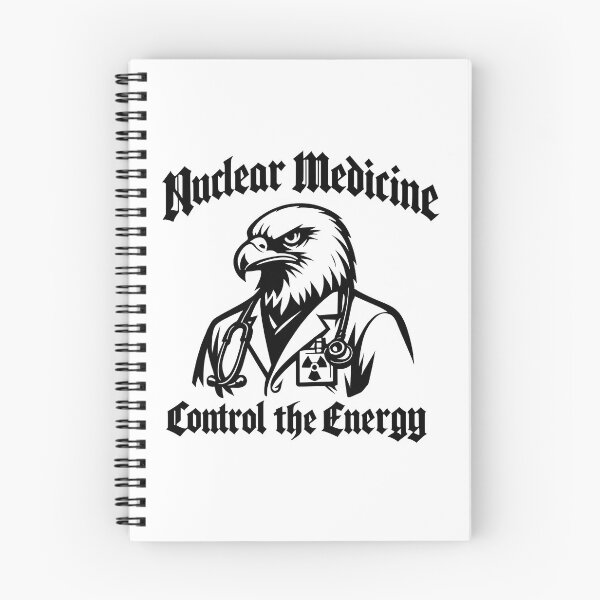 Item preview, Black Gothic Bald Eagle Nuclear Medicine Specialist Precision Imaging Warrior PET CT Technologist Gift for Nuclear Medicine Week Radiology Professional Appreciation Design designed and sold by ClinicalHubs.