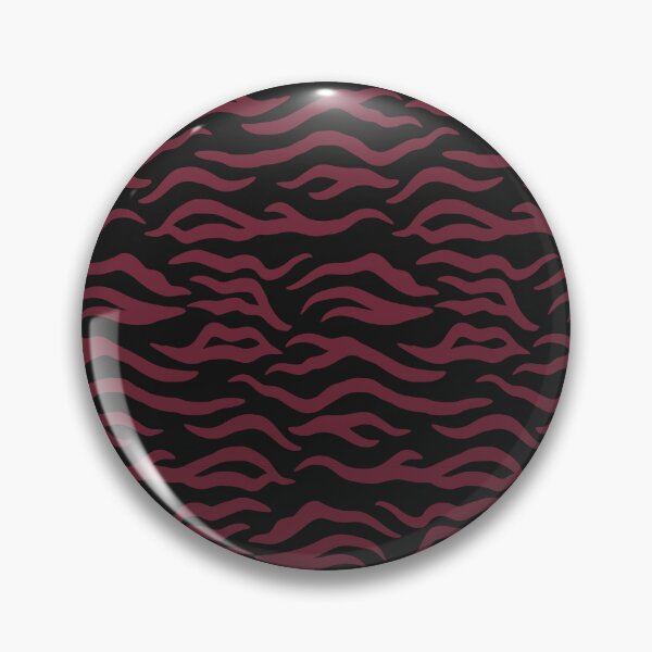 Artikelvorschau, Tigerprint in Schwarz und Burgunderrot entworfen und verkauft von pattern-archive.