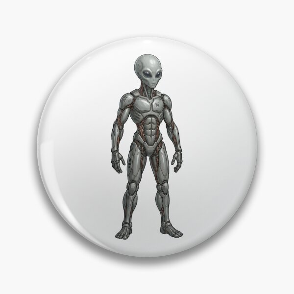 Item preview, XEV-7 Standing Bio-Mechanical Gray designed and sold by octozap.