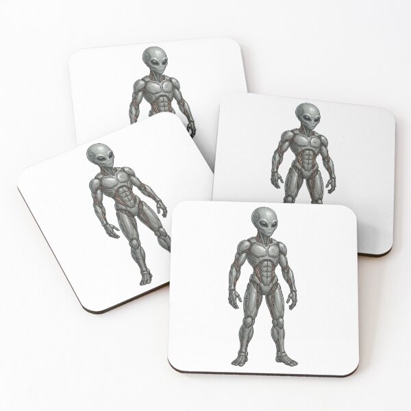 Item preview, XEV-7 Standing Bio-Mechanical Gray designed and sold by octozap.