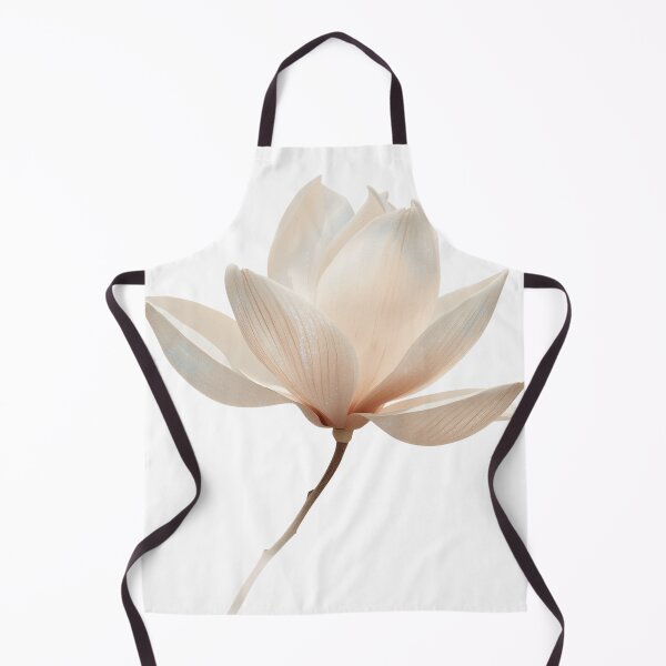 Item preview, Ivory Magnolia Bloom | Elegant Minimalist Botanical Flower Art designed and sold by Shanker-studio.