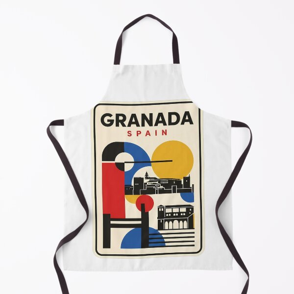 Item preview, Granada Spain Alhambra Abstract Geometric Travel Art designed and sold by k3rstman1.