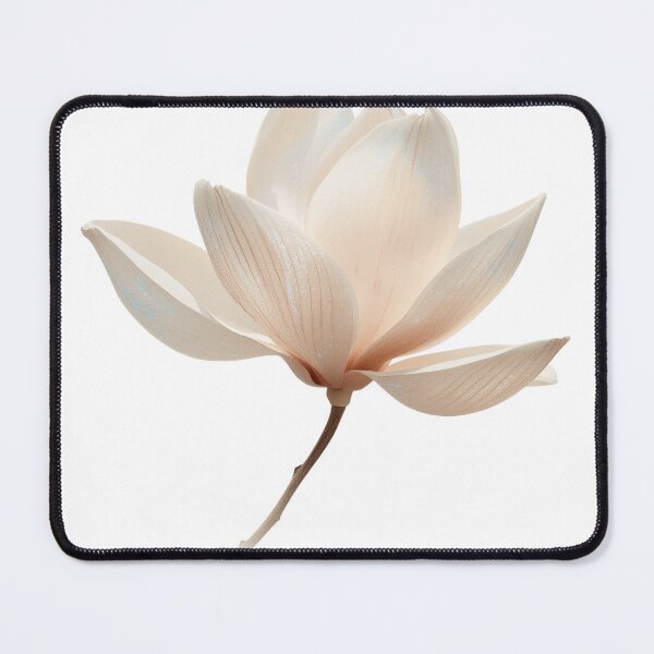 Item preview, Ivory Magnolia Bloom | Elegant Minimalist Botanical Flower Art designed and sold by Shanker-studio.