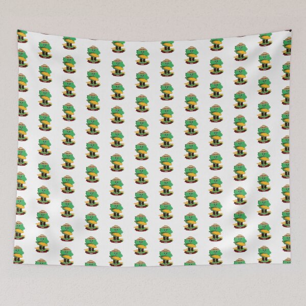 Item preview, Iowa State Map Character with Farmer Hat designed and sold by Travel.Art.