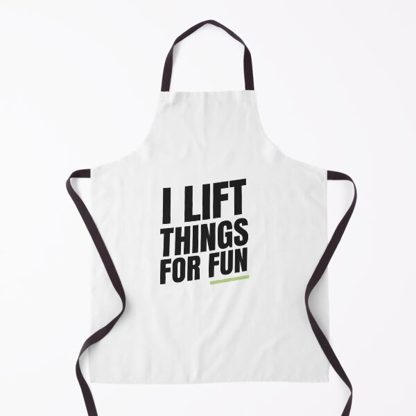 Item preview, I Lift Things for Fun | Bold Gym Quote designed and sold by Xatutik.art.