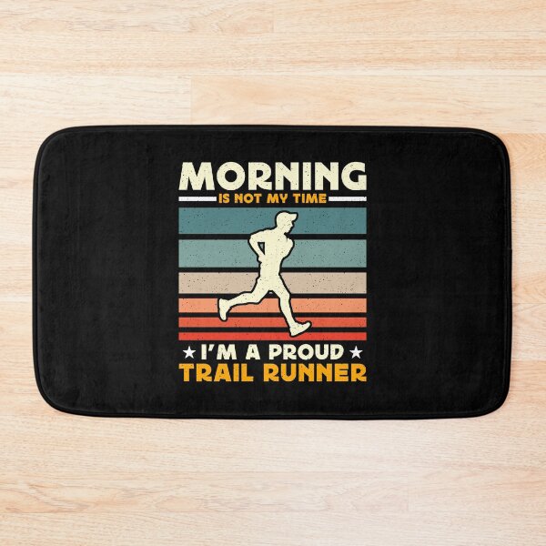 Item preview, Trail Runner Morning Is Not My Time Ultra Running designed and sold by tshirtconcepts.