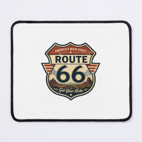 Item preview, Route 66 Roadtrip Badge designed and sold by greatlakesimage.