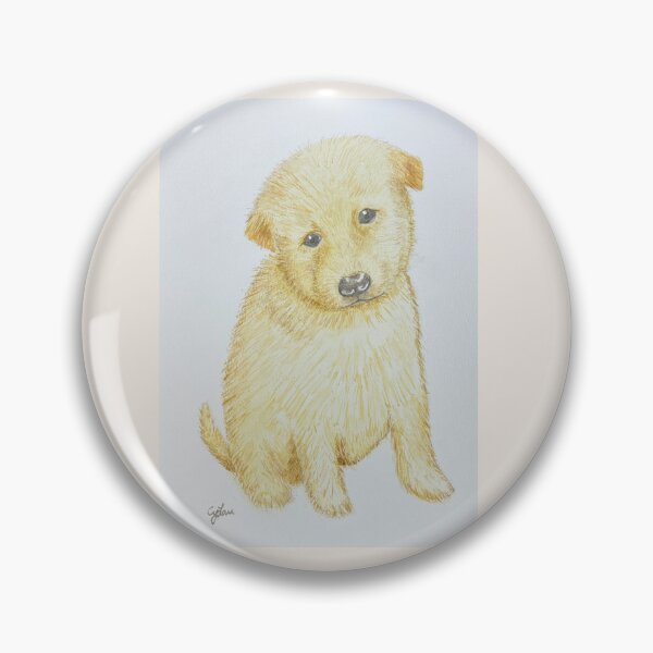 Item preview, A Curious Little Heart – Puppy Watercolor designed and sold by MiniRadiance.