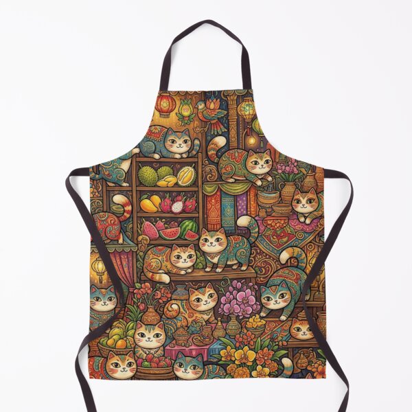 Item preview, Enchanted Cat Market designed and sold by Iampoji.
