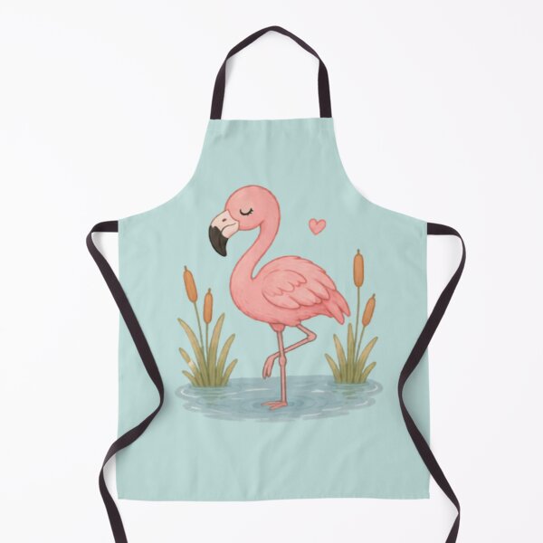 Item preview, Cute Sleepy Flamingo designed and sold by MellowMunchkins.