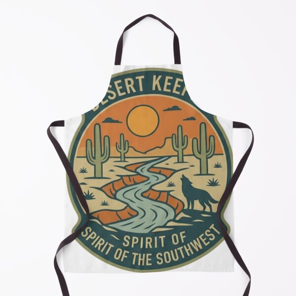 Item preview, Desert Keeper Spirit of the Southwest Vintage Badge designed and sold by QUIRKFITs.