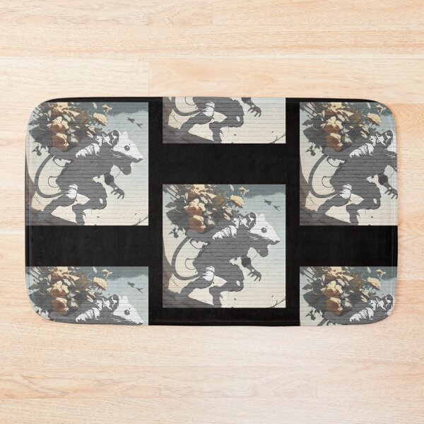 Item preview, Floral Rat Graffiti Art designed and sold by Avarestokes.