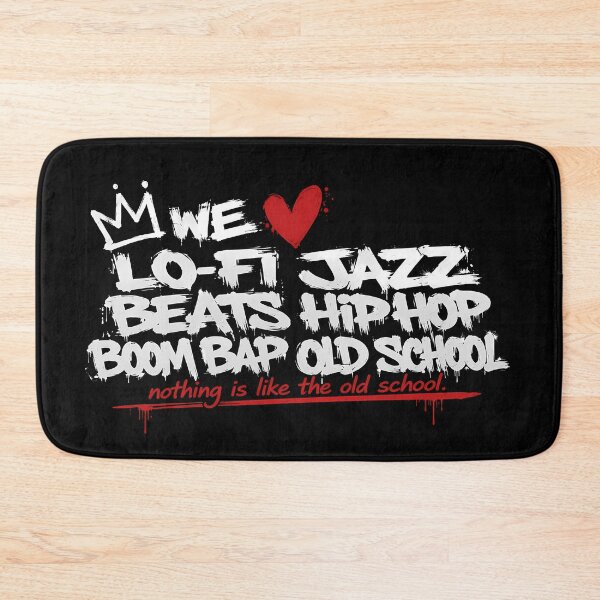 Item preview, WE LOVE LO-FI 8 – Old School Hip Hop Streetwear Design designed and sold by Salimgor Hangaround Music.