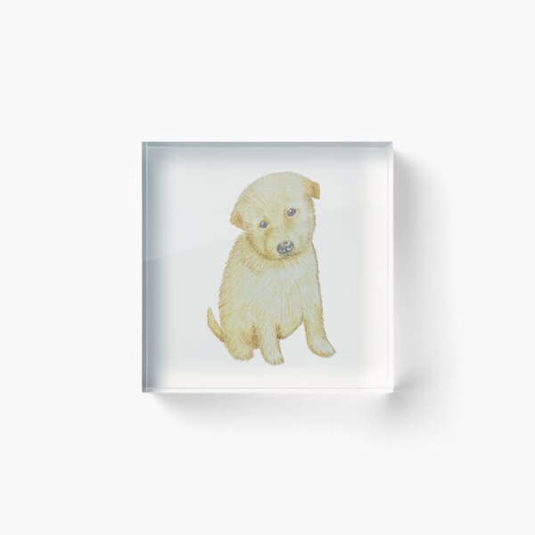 Item preview, A Curious Little Heart – Puppy Watercolor designed and sold by MiniRadiance.