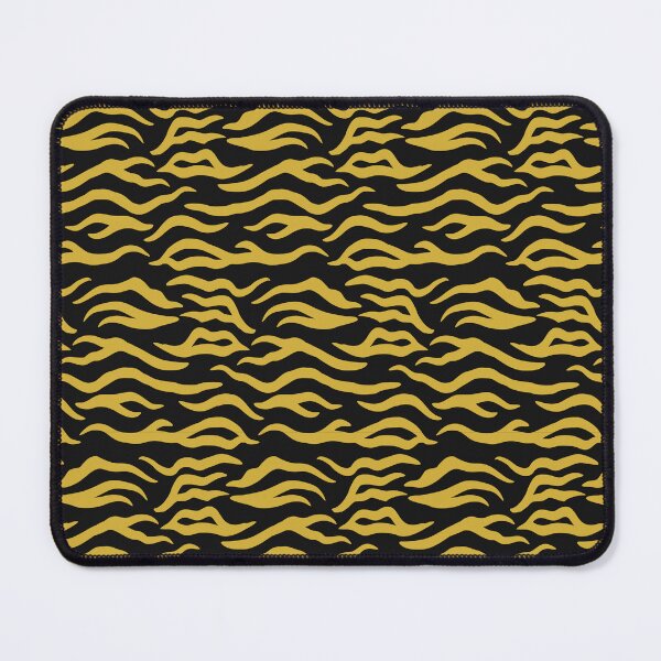 Item preview, Black and Gold tiger print designed and sold by pattern-archive.