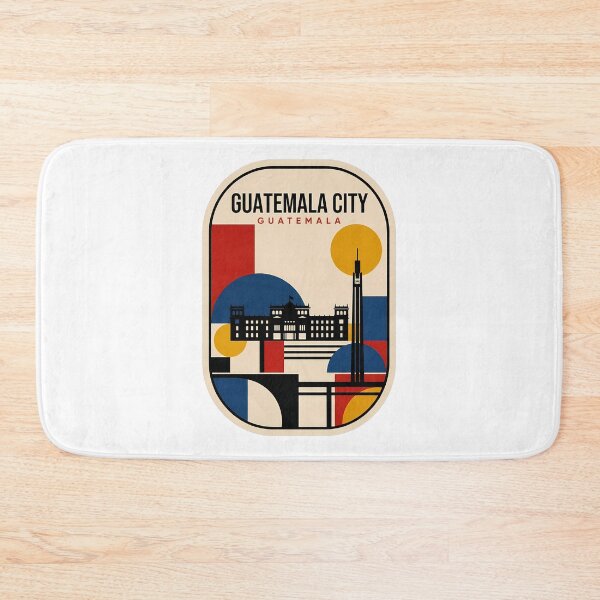 Item preview, Guatemala City Geometric Skyline Retro Travel Souvenir designed and sold by k3rstman1.