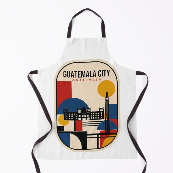 Item preview, Guatemala City Geometric Skyline Retro Travel Souvenir designed and sold by k3rstman1.