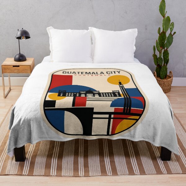 Item preview, Guatemala City Geometric Skyline Retro Travel Souvenir designed and sold by k3rstman1.