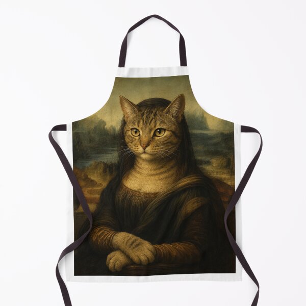 Item preview, Meowna Lisa designed and sold by FyreHorse Designs.