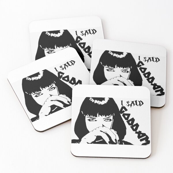 Artikelvorschau, Frau Mia Wallace entworfen und verkauft von Chad's Fresh Art.