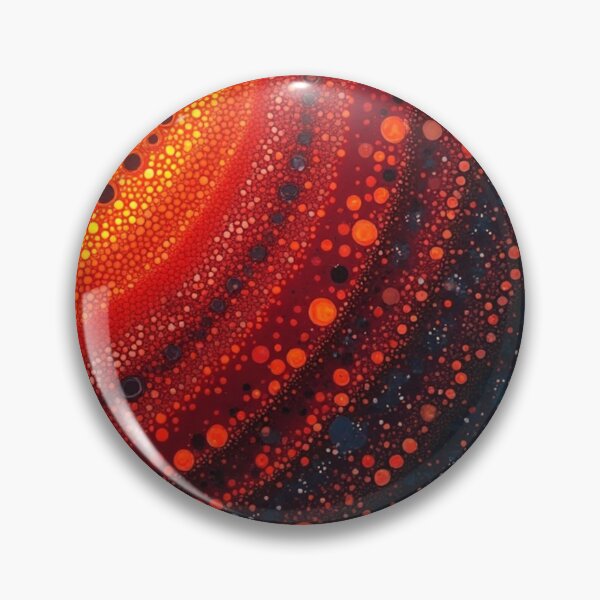 Item preview, Aboriginal Inspired Dot Art - Eruption of Underwater Ocean Lava designed and sold by GrinGalore.