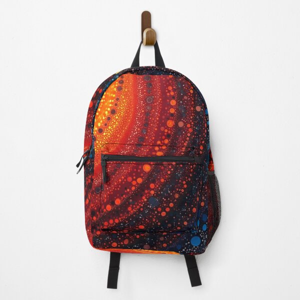 Item preview, Aboriginal Inspired Dot Art - Eruption of Underwater Ocean Lava designed and sold by GrinGalore.