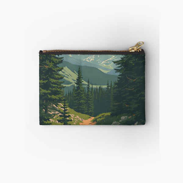 Item preview, Forest Trail Through Mountain Wilderness designed and sold by Evergreen Horizon Works.