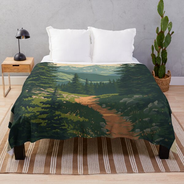 Item preview, Forest Trail Through Mountain Wilderness designed and sold by Evergreen Horizon Works.