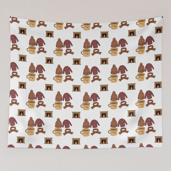 Item preview, Cute Cozy Autumn Comforts Sticker Pack Hygge Fall Essentials designed and sold by Art IN Pack.