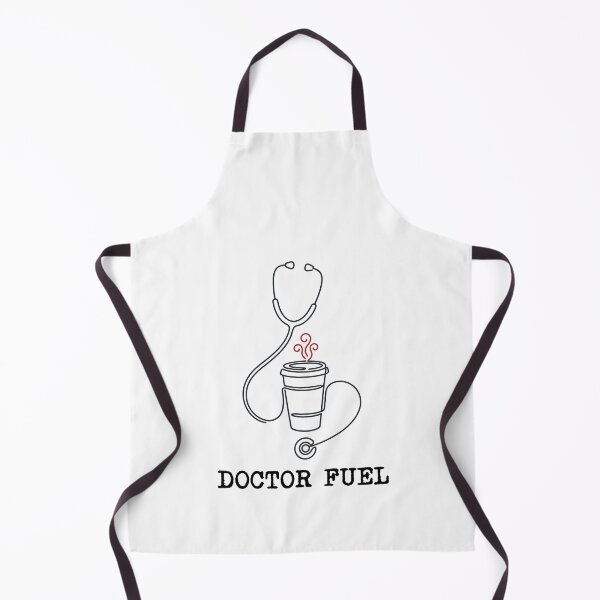 Item preview, Funny Doctor Fuel Coffee Stethoscope Registered Physician Gift T-Shirt designed and sold by Osmose-Studio ⭐⭐⭐⭐⭐.