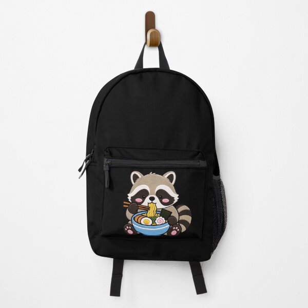 Item preview, Parche bordado de mapache ramen | Lindo mapache kawaii amante de los fideos designed and sold by ColorSplash123.
