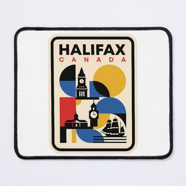 Item preview, Retro Halifax Canada Town Clock Nautical Design designed and sold by k3rstman1.