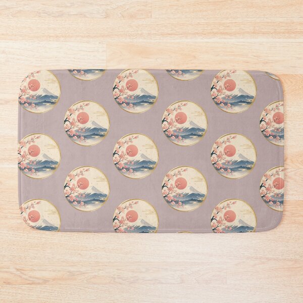 Item preview, Minimal Sakura Fuji Circle Art designed and sold by NeoSakura.