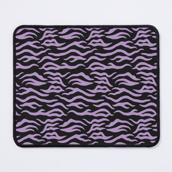 Item preview, Black and Purple tiger print designed and sold by pattern-archive.