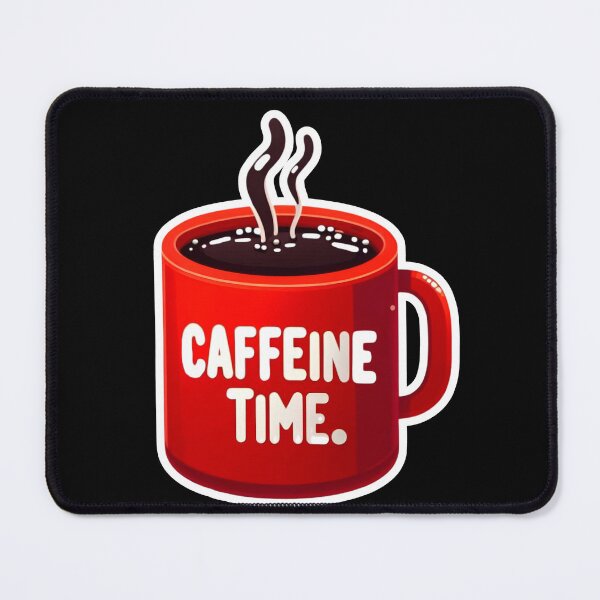 Item preview, Caffeine Time Coffee Mug designed and sold by Khadigadesings.
