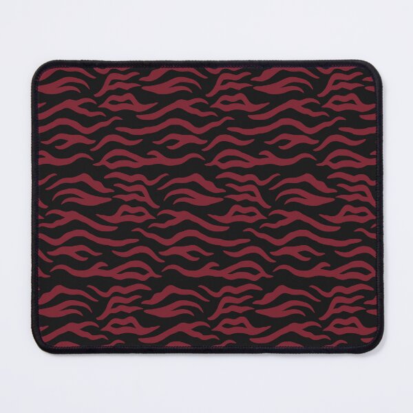 Item preview, Black and Red tiger print designed and sold by pattern-archive.