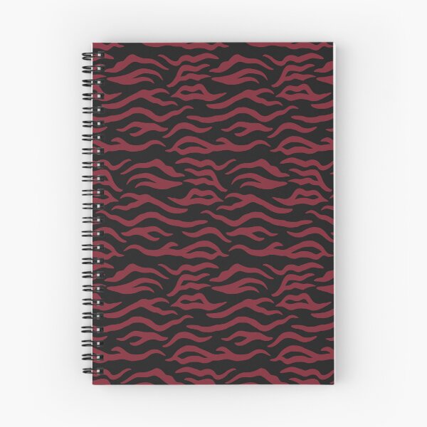 Item preview, Black and Red tiger print designed and sold by pattern-archive.