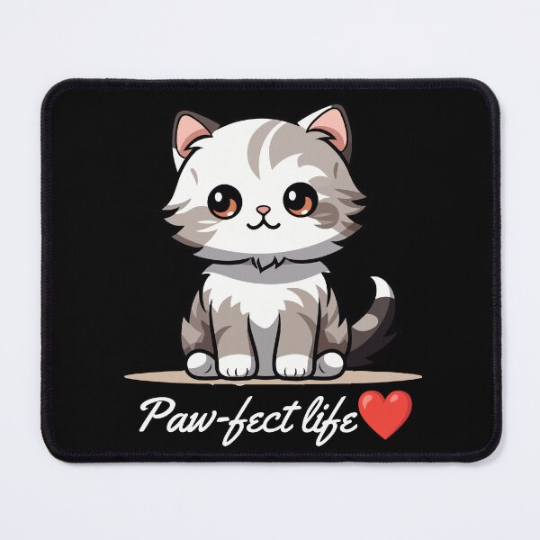 Item preview, PAWFECT LIFE CUTE CAT designed and sold by SudeeshArt.