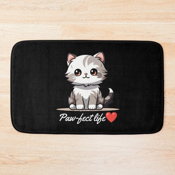 Item preview, PAWFECT LIFE CUTE CAT designed and sold by SudeeshArt.