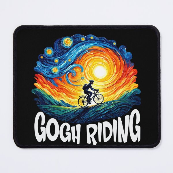 Item preview, Gogh Riding Funny Cycling Van Gogh Art Bike designed and sold by Colorfulman.