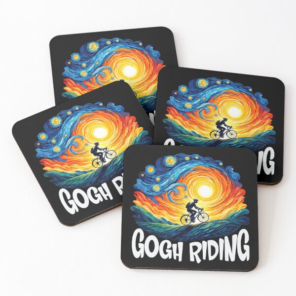 Item preview, Gogh Riding Funny Cycling Van Gogh Art Bike designed and sold by Colorfulman.
