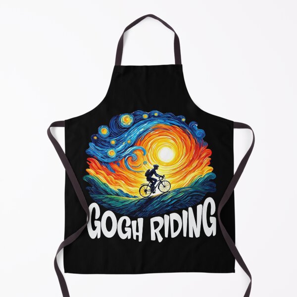 Item preview, Gogh Riding Funny Cycling Van Gogh Art Bike designed and sold by Colorfulman.