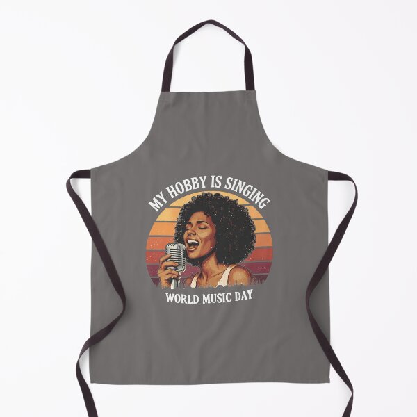 Item preview, Vintage Retro Singer Woman Art – World Music Day designed and sold by Art-Arcade6.