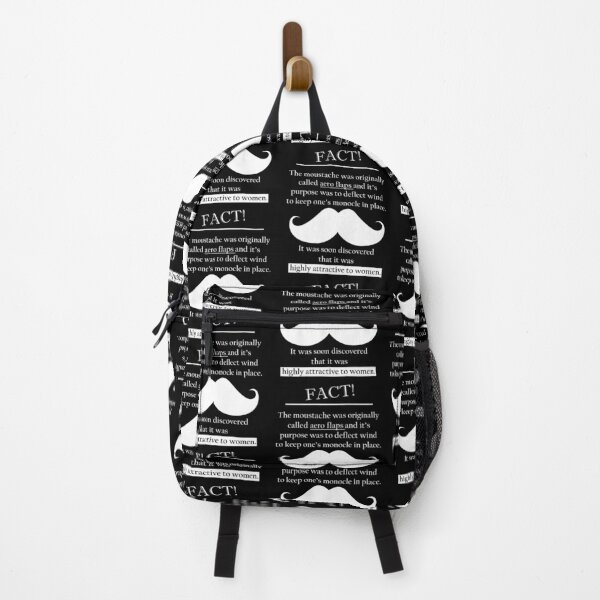 Item preview, Moustache Aero Flaps Funny Fact Humor Design designed and sold by marke770.