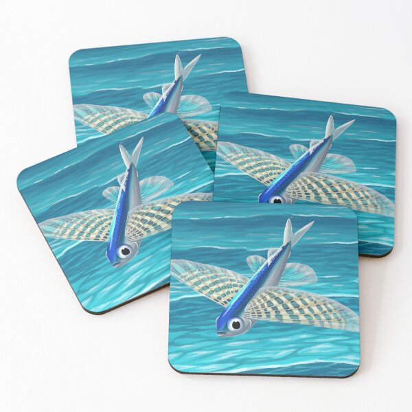 Item preview, Yellow-wing Flyingfish designed and sold by JeMiChi Art.