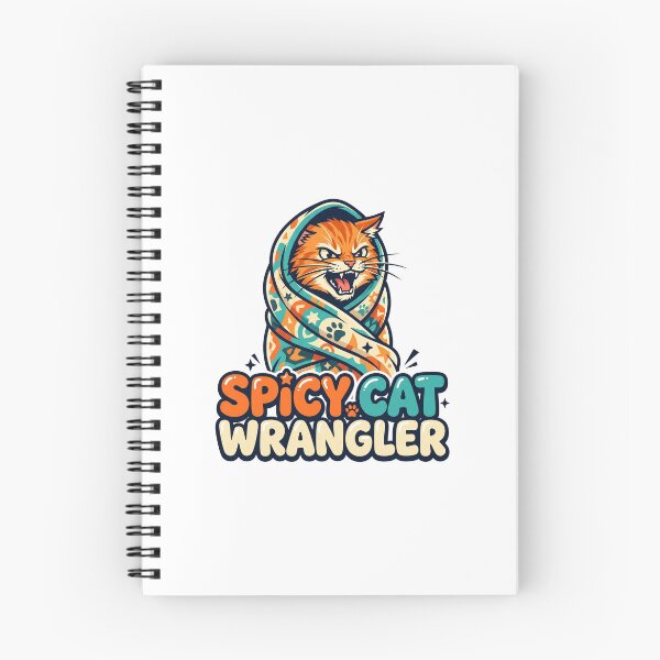 Item preview, Spicy Cat Wrangler Vet Tech Funny Veterinarian Appreciation Shirt designed and sold by Osmose-Studio ⭐⭐⭐⭐⭐.