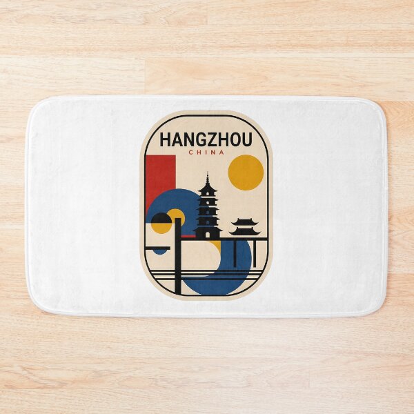 Item preview, Minimalist Hangzhou China West Lake Pagoda Retro designed and sold by k3rstman1.