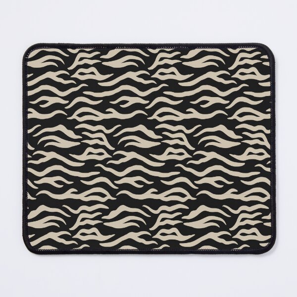 Item preview, Black and Sand tiger print designed and sold by pattern-archive.