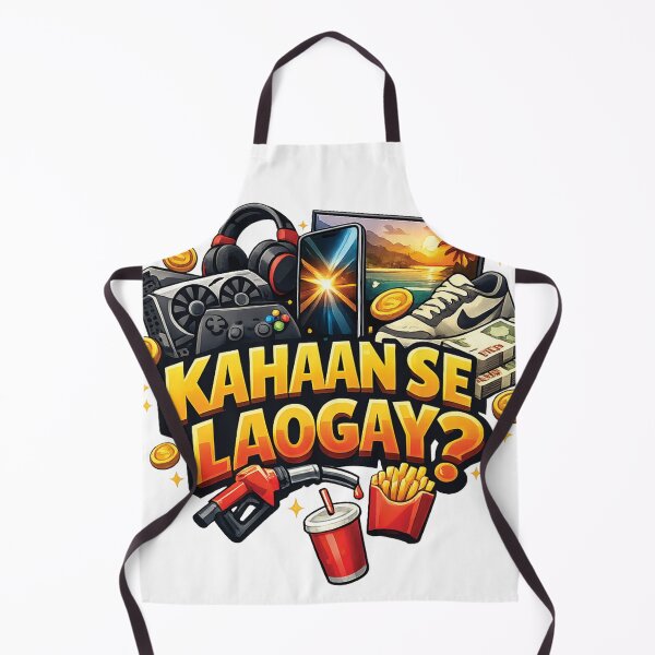 Item preview, Kahan Se Laogay Funny Meme Design – Desi Humor Aesthetic Sticker, Sarcastic Quote T-Shirt, Gen Z Trend designed and sold by Graphic Therapist.